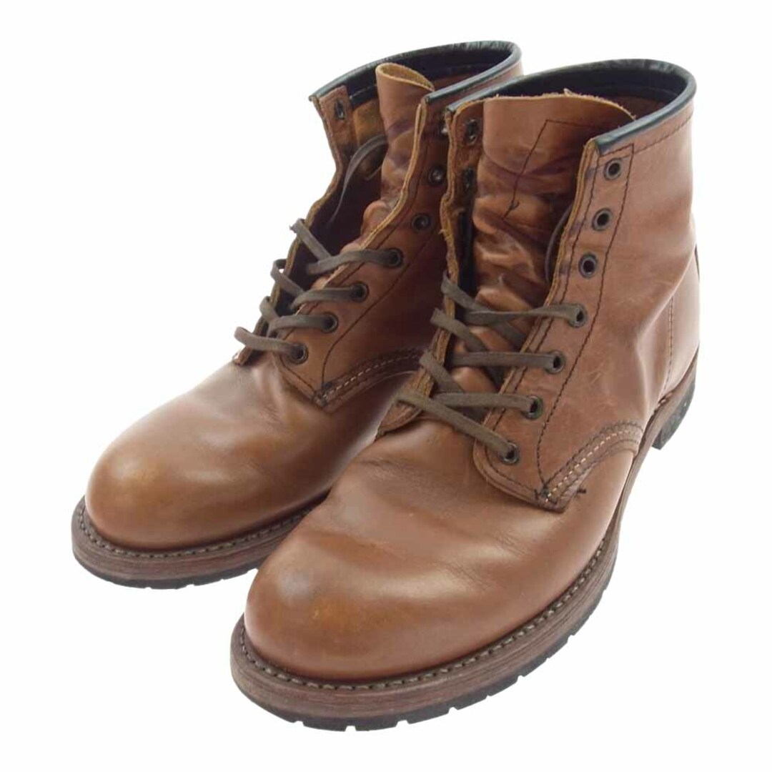 RED WING レッドウィング ブーツ 9013 BECKMAN ROUND BOOTS ベックマン プレーントゥ ブーツ ブラウン系 US8.5D/UK7.5