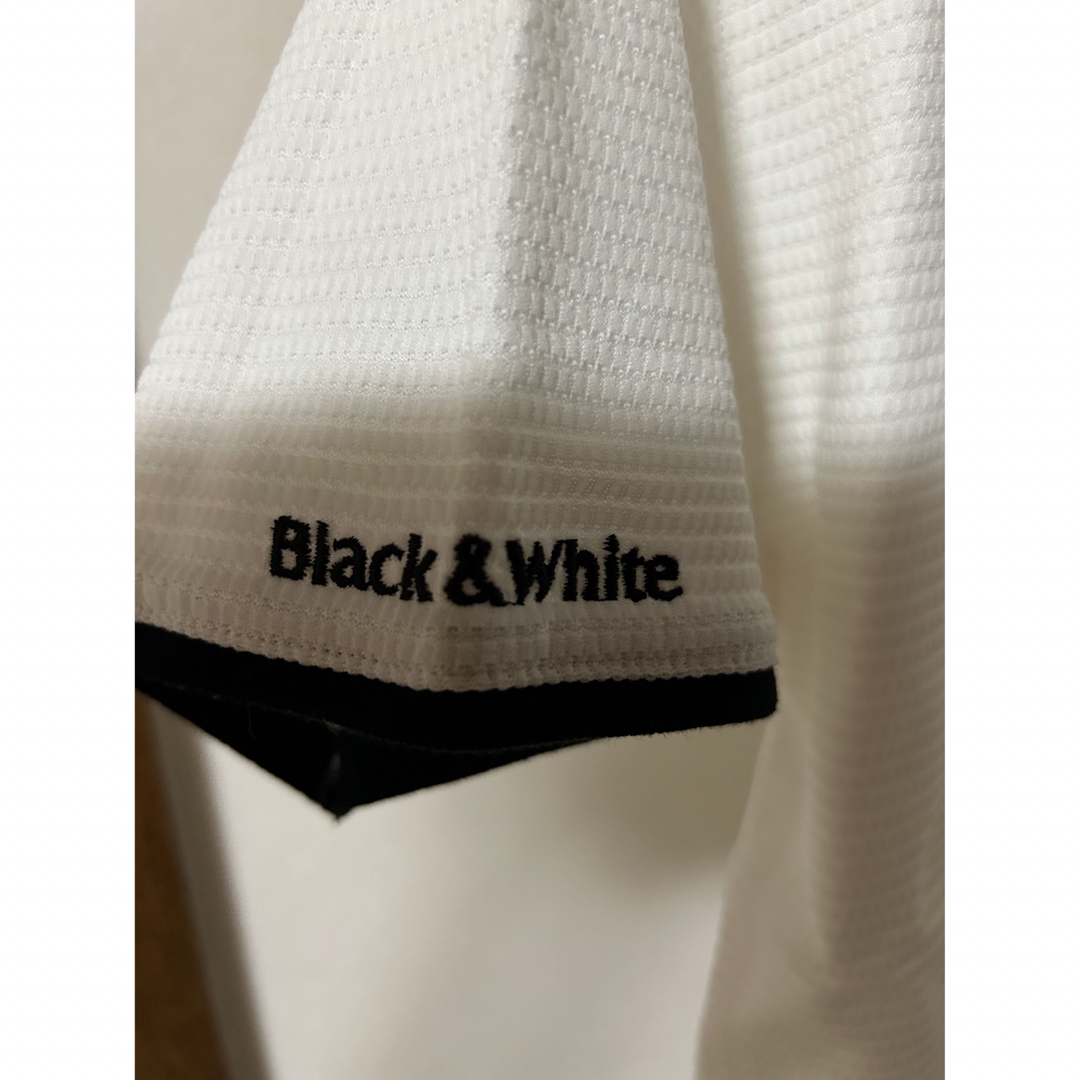 Black & White Sportswear(ブラックアンドホワイトスポーツウェア)のBlack&White ウエア、ポロシャツ スポーツ/アウトドアのゴルフ(ウエア)の商品写真