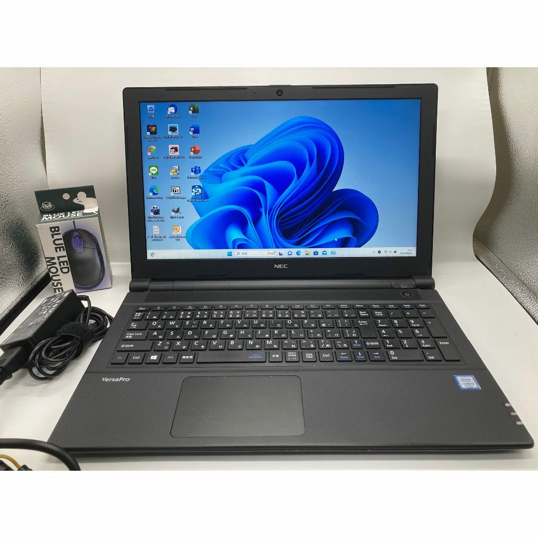 Webカメラ動作OKNEC VRL25F-4 第7世代Corei5-7200U SSD256GB