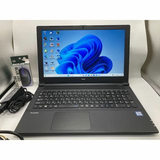 エヌイーシー(NEC)のNEC VRL25F-4 第7世代Corei5-7200U SSD256GB(ノートPC)