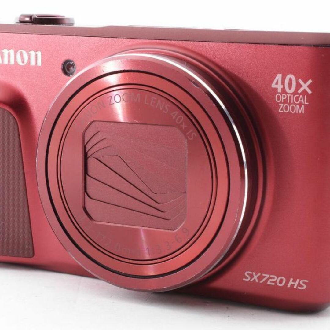 ✨美品✨Canon PowerShot SX720 HS レッド コンデジ-