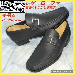 Salvatore Ferragamo - 革靴 Salvatore Ferragamo 704220 ブラック 8の
