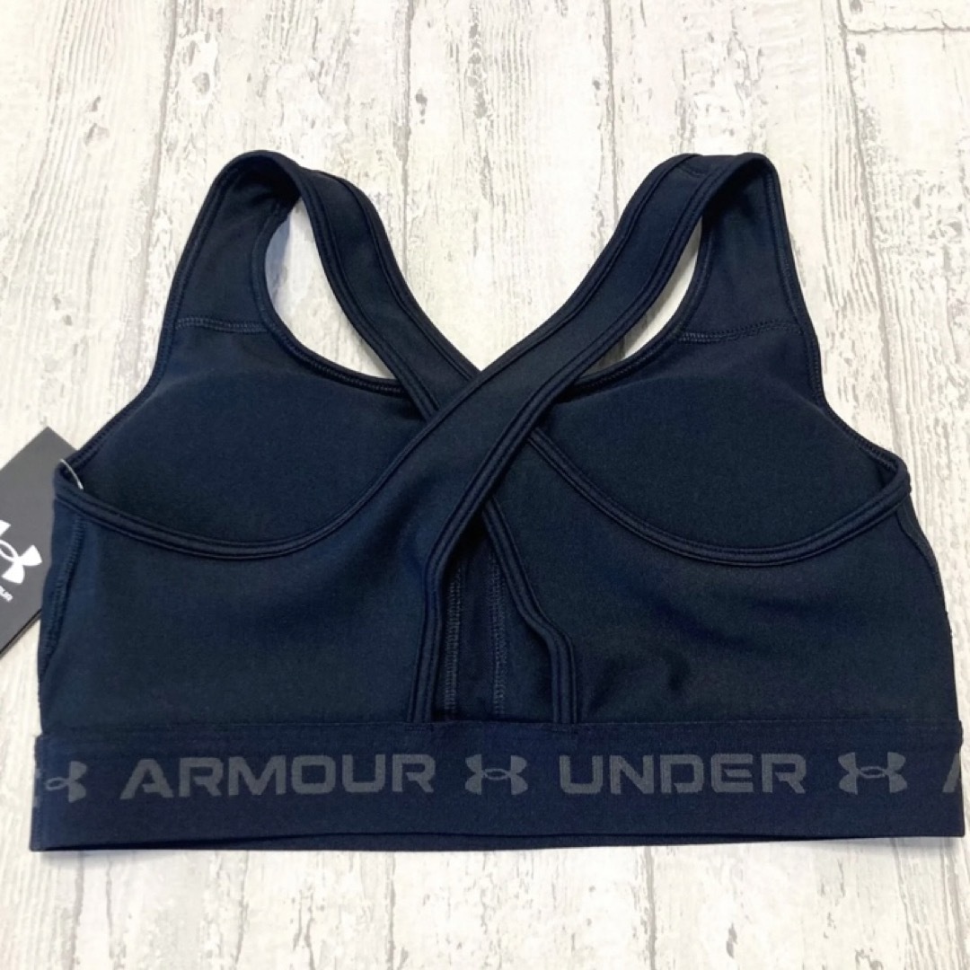 UNDER ARMOUR(アンダーアーマー)のアンダーアーマー レディース スポーツブラ クロスバック ミディアムサポート スポーツ/アウトドアのトレーニング/エクササイズ(その他)の商品写真