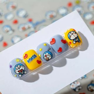ネイルシール ネイルステッカー ぷっくり 3Dネイル コダック♡Aタイプ-
