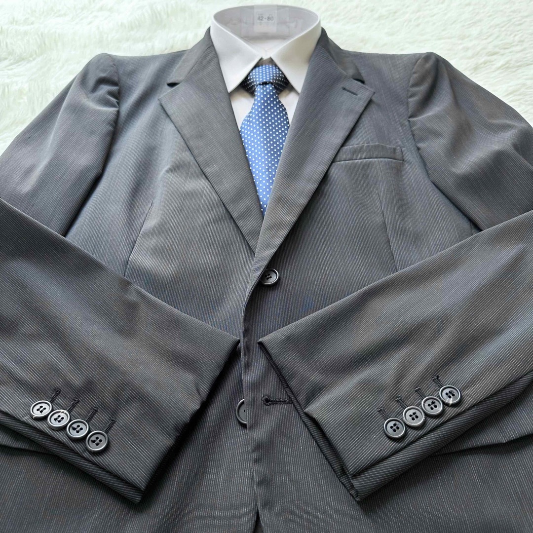 PRADA セットアップスーツ ビジネススーツ イタリア製 グレー 50R