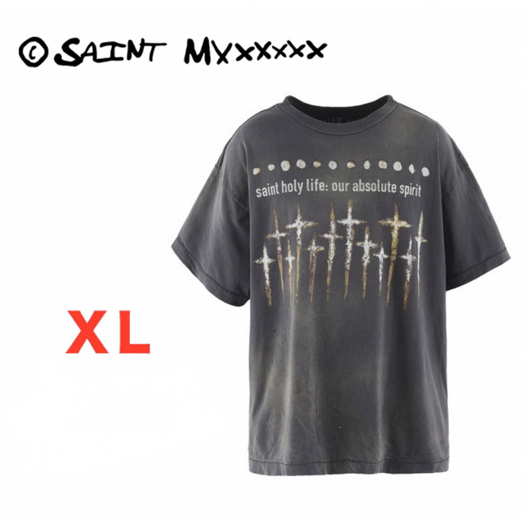 SAINT MICHAEL FS SS T-SHIRT/GOD XL