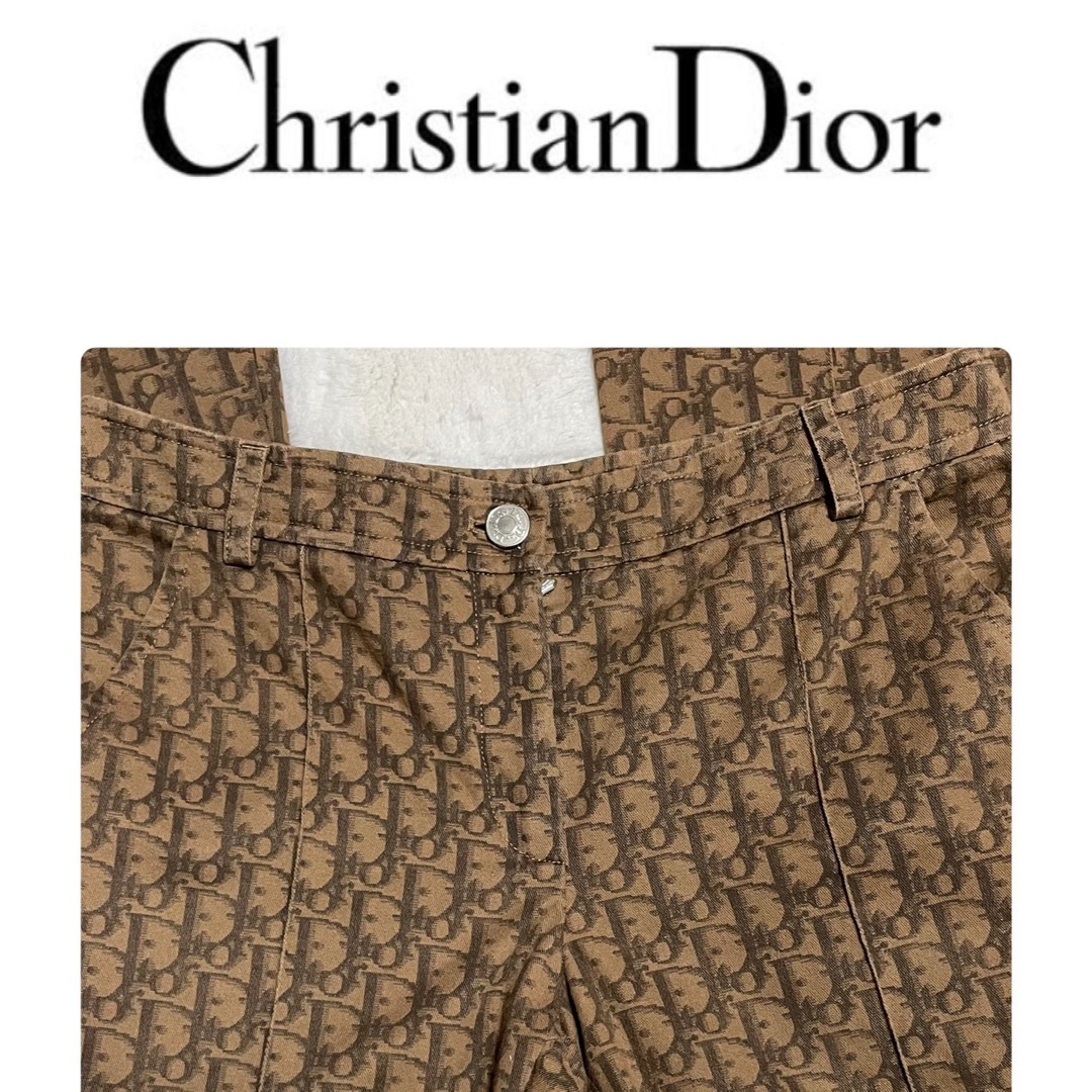 レア♡Diorクリスチャンディオール トロッター♡ブーツカットワイド