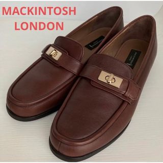 マッキントッシュ(MACKINTOSH)のマッキントッシュ ロンドン ローファー 23.0 茶(ローファー/革靴)