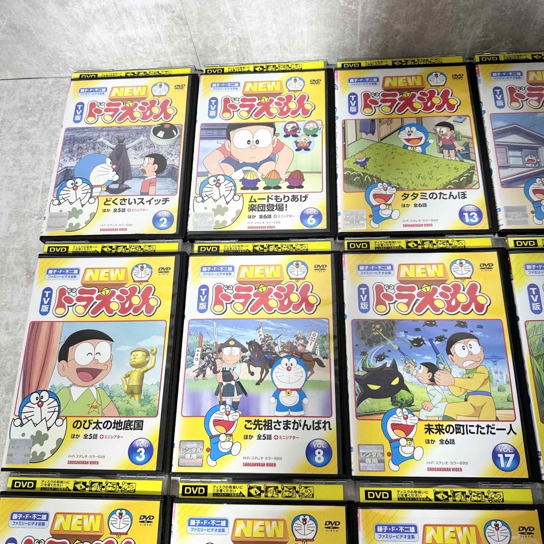 ドラえもん　DVD 品　TV版　レンタル落ち　まとめ売り　23枚　大量セット