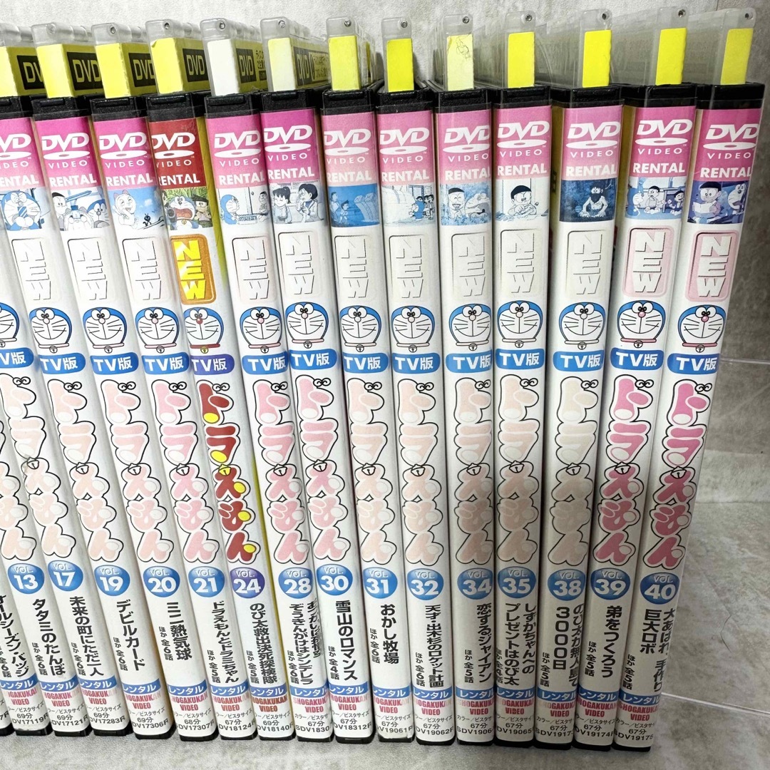 ドラえもん　DVD 品　TV版　レンタル落ち　まとめ売り　23枚　大量セット