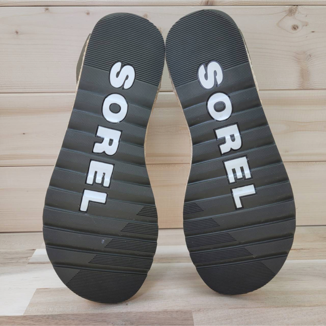 SOREL ソレル エラサンダル 黒 24.0cm