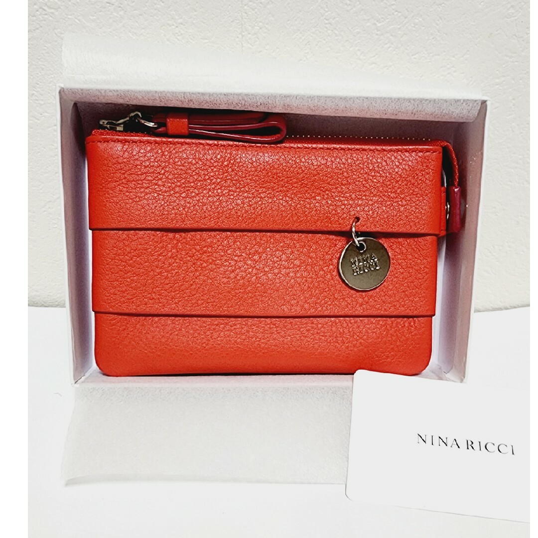 NINA RICCI(ニナリッチ)のボランパース ファスナー小銭入れ　ニナ リッチ（バッグ＆ウォレット）新品 レディースのファッション小物(財布)の商品写真