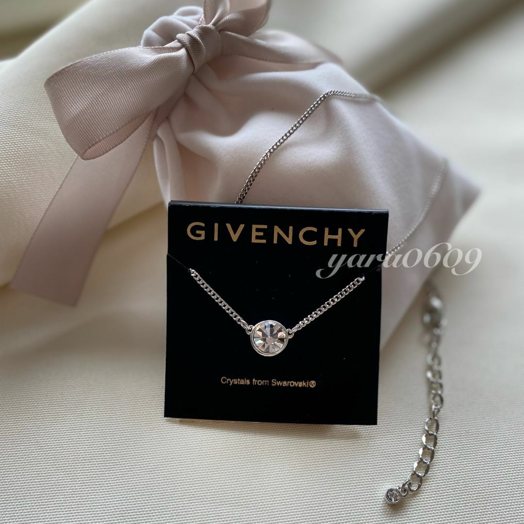 Givenchy SWAROVSKI　クリスタルネックレスメンズ