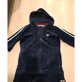 トミーヒルフィガー(TOMMY HILFIGER)のトミーヒルフィガー スウェット 上下 ベロア 美品(スウェット)