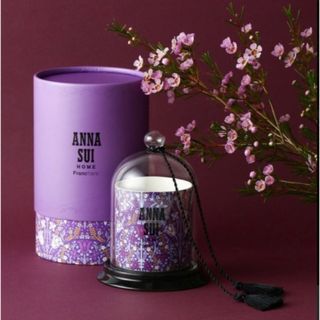 アナスイ(ANNA SUI)のアナスイ新品Francfranc限定コラボキャンドルブラック×パープル(キャンドル)