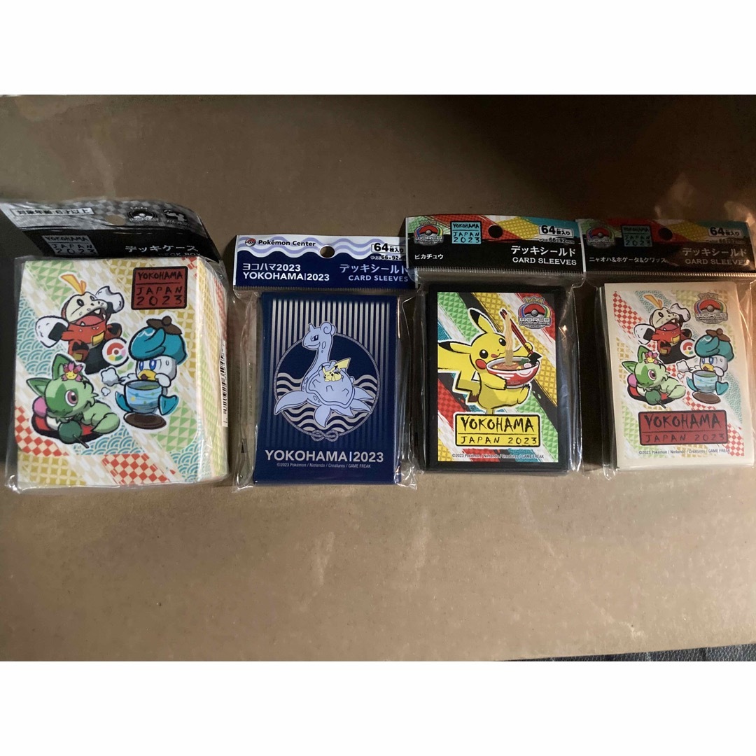 ポケモンWCSワールドチャンピオンシップス　2023 横浜　デッキシールド３種