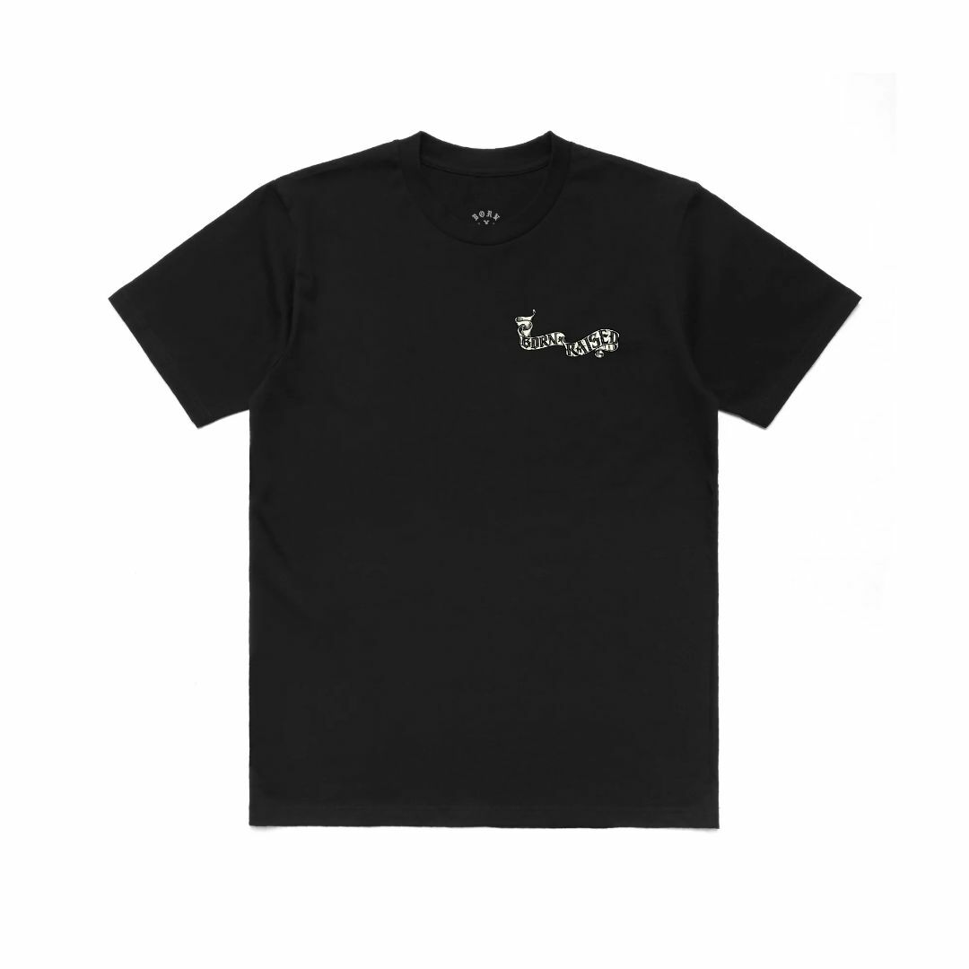 Mr Cartoon BORN RAISED LIQUOR TEE BLACK 1