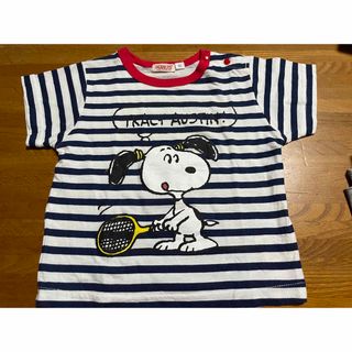 ピーナッツ(PEANUTS)のスヌーピー　ボーダーTシャツ(Tシャツ/カットソー)