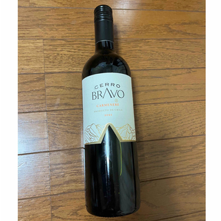 ワイン  CERRO  BRAVO 赤　チリ(ワイン)