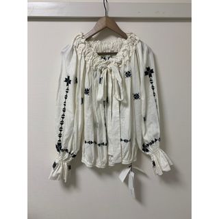 ロク(6 (ROKU))の＜dahl’ia × 6(ROKU)＞GATHER BLOUSE/ブラウス(シャツ/ブラウス(長袖/七分))