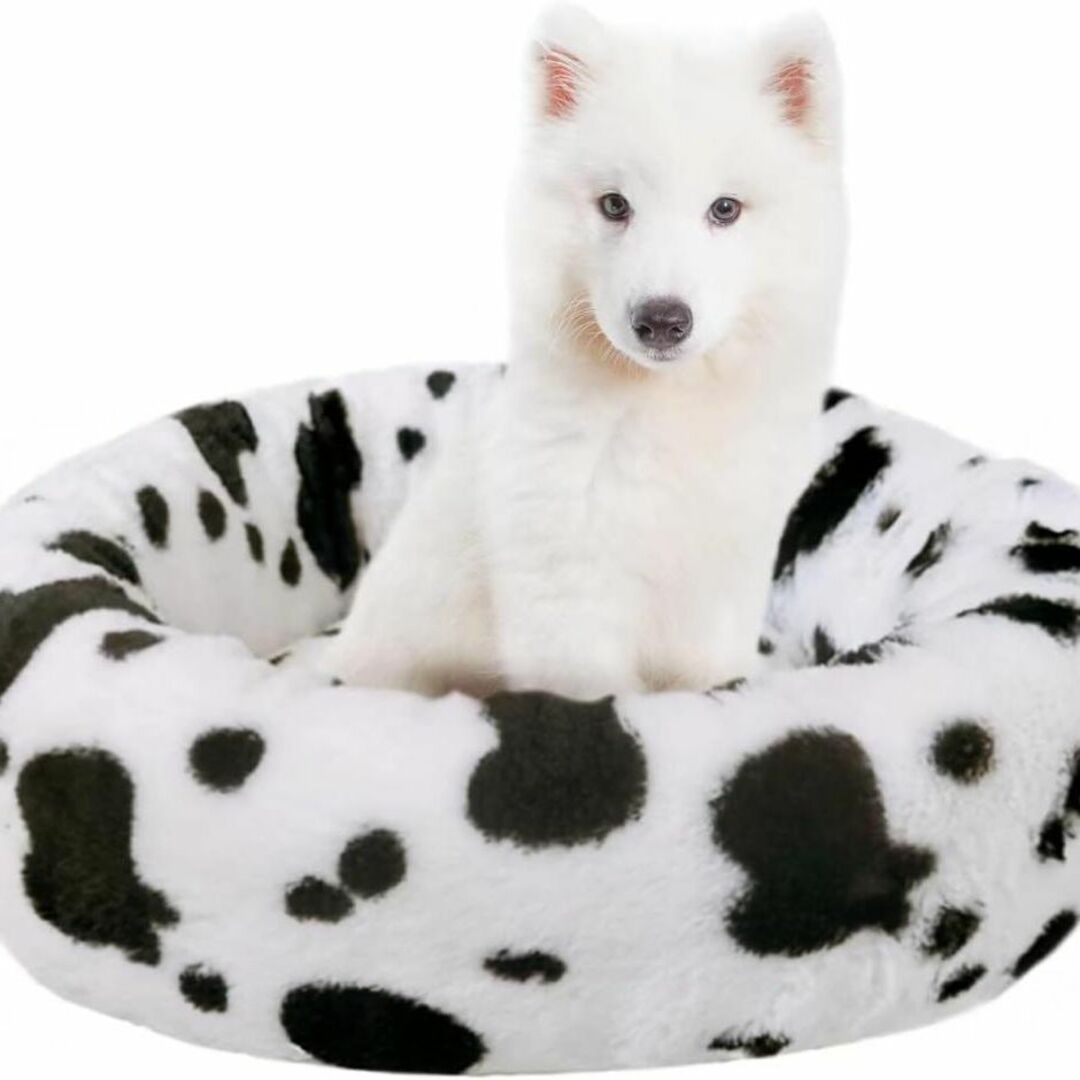 猫 犬 ベッド ペットクッション ペットべッド 洗える Lサイズ 乳牛 紋柄の通販 by ♡まどやんSHOP♡｜ラクマ