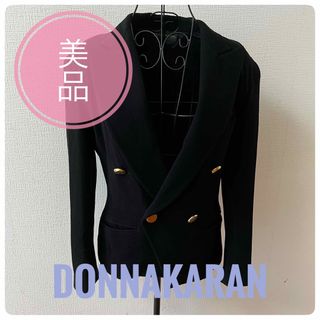 ダナキャランニューヨーク(DKNY)の【美品】ダナ キャランDONNA KARAN 肩パッド入  ジャケット(テーラードジャケット)