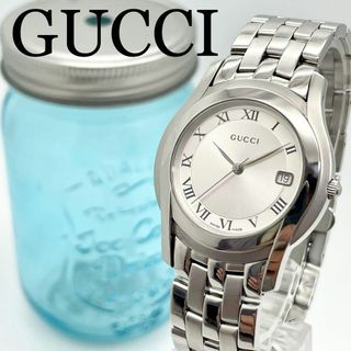 グッチ(Gucci)の260 【美品】GUCCI グッチ時計　ホワイト　メンズ腕時計　人気　高級(腕時計(アナログ))