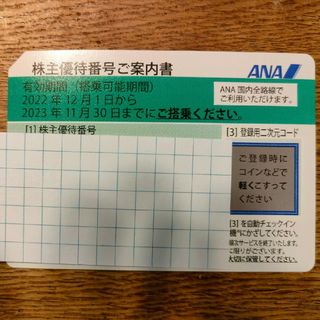 ANA株主優待1枚(その他)