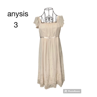 エニィスィス(anySiS)のanysis パーティドレス サイズ3(ミディアムドレス)