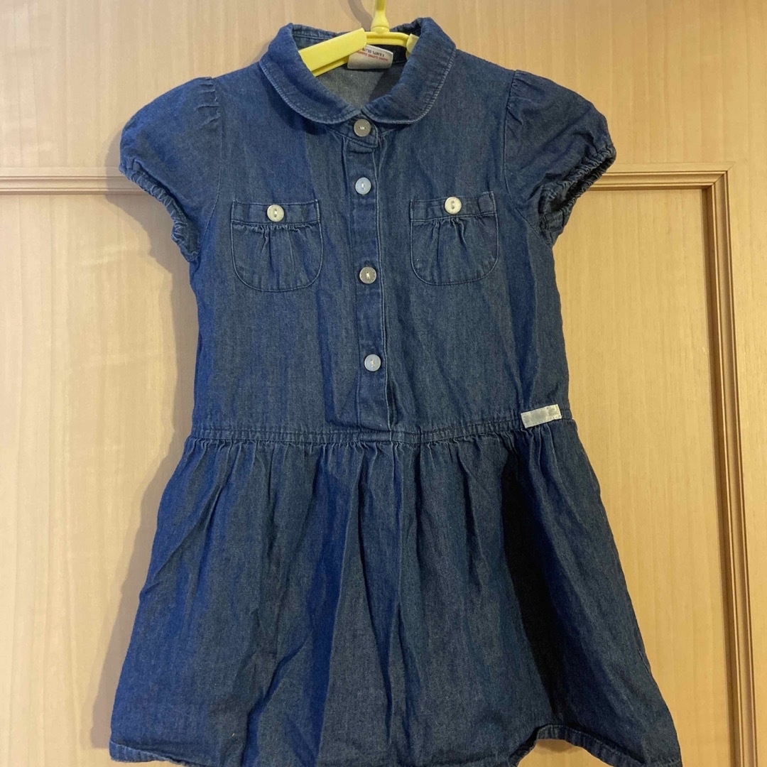 JUNK STORE(ジャンクストアー)のジャンクストアー　ガール　半袖ワンピ　 キッズ/ベビー/マタニティのキッズ服女の子用(90cm~)(ワンピース)の商品写真