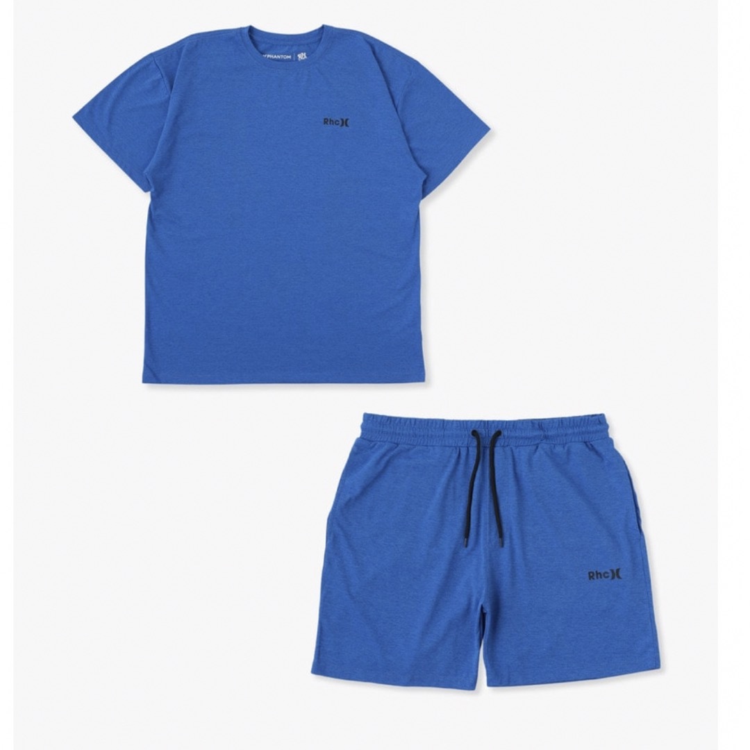 Hurley Tee＆Shorts Set Up Pack ブルー M