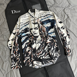 ディオールオム(DIOR HOMME)のDIOR 19AW RAYMOND PETTIBON SILK SHIRT(シャツ)