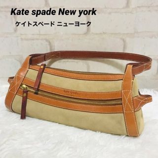 ケイトスペードニューヨーク(kate spade new york)の30 ケイトスペード スウェード 肩がけ レザー ラウンド(ハンドバッグ)