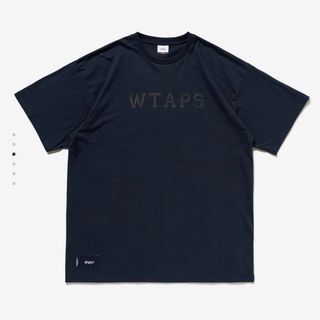 ダブルタップス(W)taps)のWTAPS ダブルタップス COLLEGE SS TEE カレッジ ネイビー(Tシャツ/カットソー(半袖/袖なし))