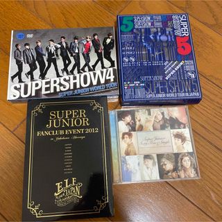 SUPER JUNIOR CD/DVD Blu-rayセット売り(アイドル)