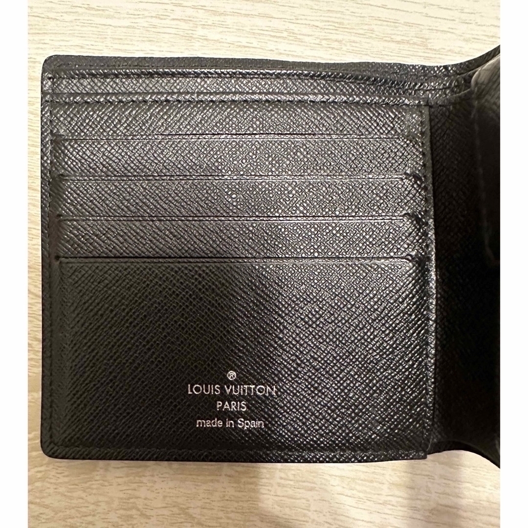 LOUIS VUITTON(ルイヴィトン)のLOUIS VUITTON ルイヴィトン　二つ折り　財布　ダミエ メンズのファッション小物(折り財布)の商品写真