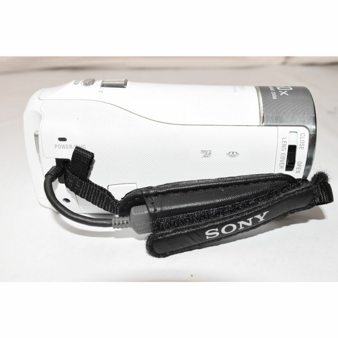 綺麗な展示品☆SONY HDR-CX470☆ホワイト☆32GB内蔵メモリー