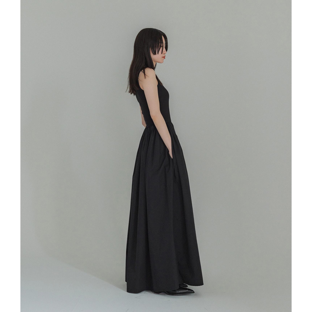 OAF DOCKING MAXI DRESS BLACK レディースのワンピース(ロングワンピース/マキシワンピース)の商品写真