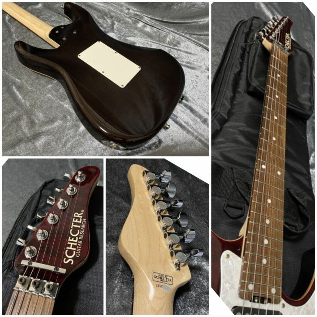 美品 2015年製 SCHECTER SD-2-24 AL 安心の国産本格モデル