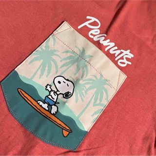 スヌーピー(SNOOPY)の【新品】SNOOPY スヌーピー Tシャツ トップス コットン100%(キャラクターグッズ)