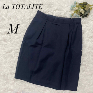 La TOTALITE - La TOTALITE サックスブルーレースタイトスカートの通販 ...