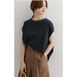 アーバンリサーチドアーズ(URBAN RESEARCH DOORS)のURBAN RESEARCH DOORS フレンチスリーブタックプルオーバー(Tシャツ(半袖/袖なし))