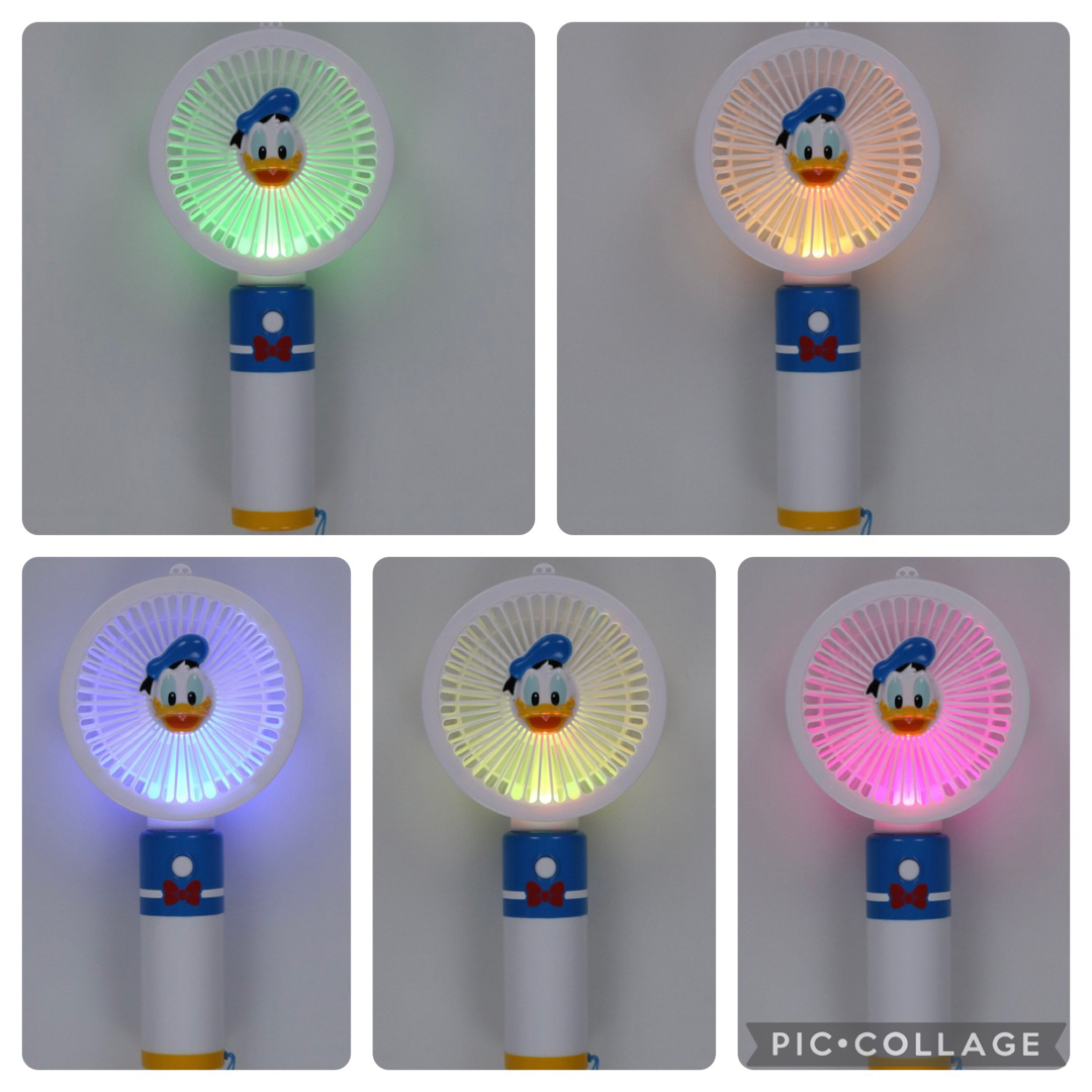 Disney(ディズニー)の東京ディズニーリゾート限定　ドナルド　ファン　扇風機　新品　ハンディファン  スマホ/家電/カメラの冷暖房/空調(扇風機)の商品写真