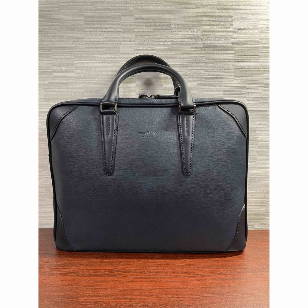 バッグ新品★定価4.4万★FUJITAKA ビジネスバッグ A4 紺 新品