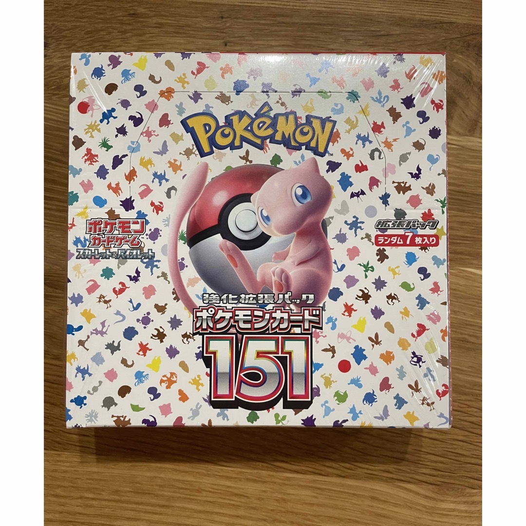 ポケモン - シュリンク有 新品未使用 ポケモンカード151 BOX 拡張