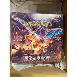 ポケモン(ポケモン)の シュリンク付　ポケモン黒炎の支配者BOXスカーレット&バイオレット 拡張パック(Box/デッキ/パック)