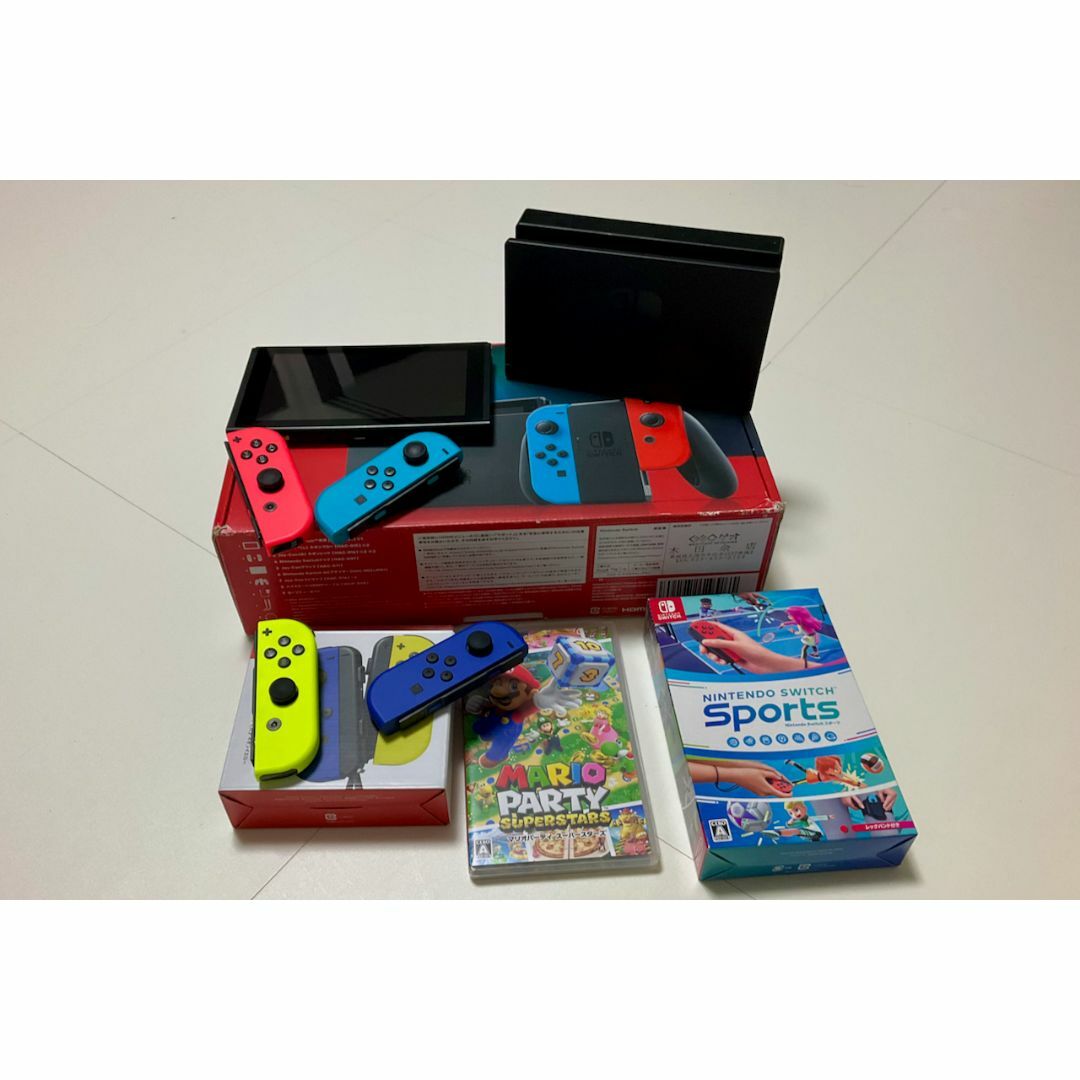 Nintendo Switch - 任天堂Switch　ソフト２本Joy-Conセット