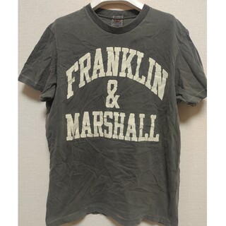 フランクリンアンドマーシャル(FRANKLIN&MARSHALL)のFRANKLIN&MARSHALL　フランクリンマーシャル　グレー　Lサイズ(Tシャツ/カットソー(半袖/袖なし))