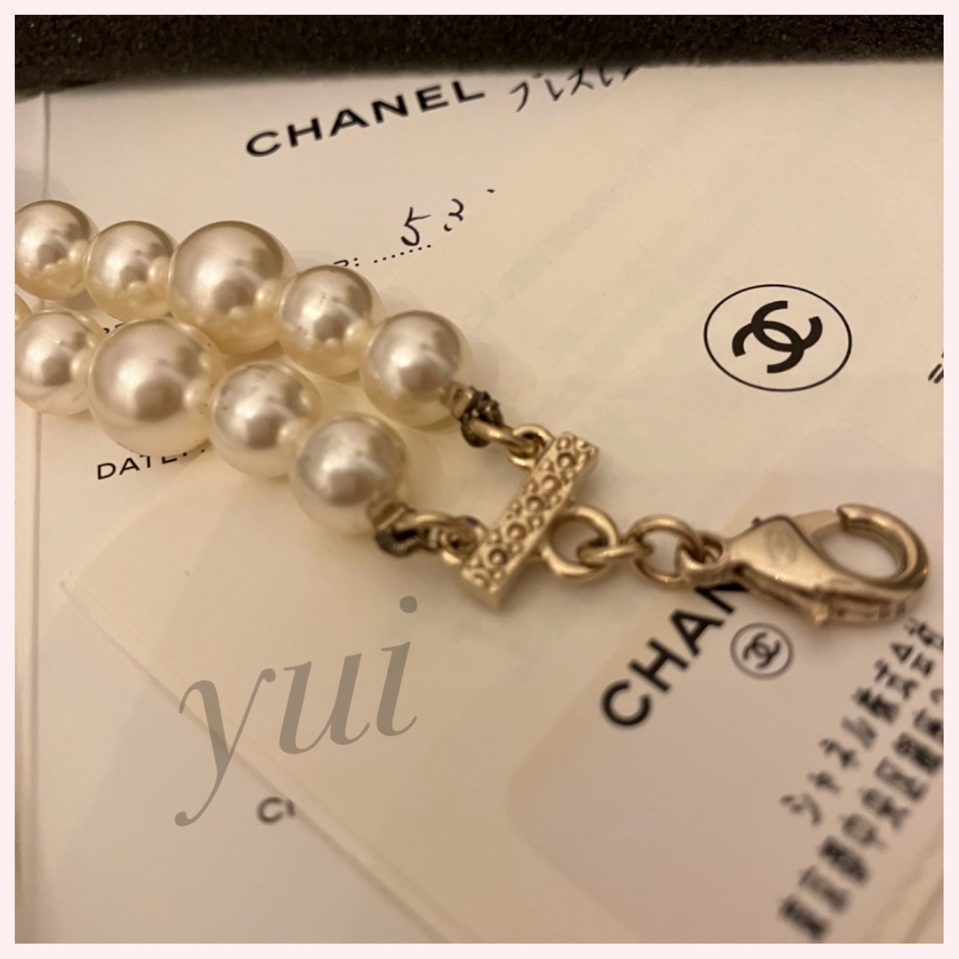 CHANEL - 正規 レア コレクション シャネル ココマーク 二連 CHANEL - 正規 レア コレクション シャネル ココマーク 二連