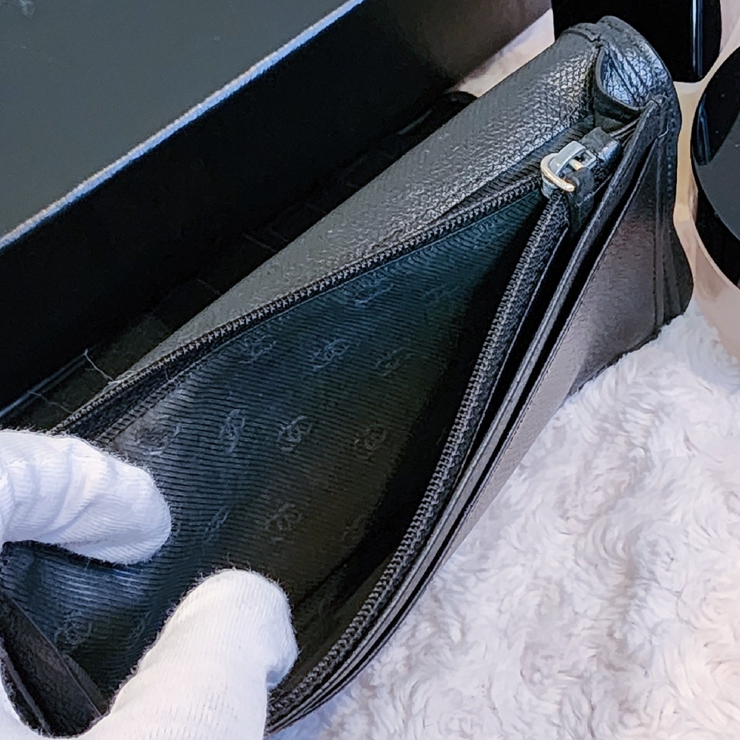 CHANEL - フォロー割♡CHANEL*長財布*キャビアスキン*ココマーク